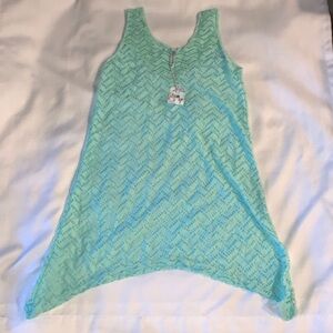 Monoreno Coverup Seafoam‎ Green Knit Style Medium